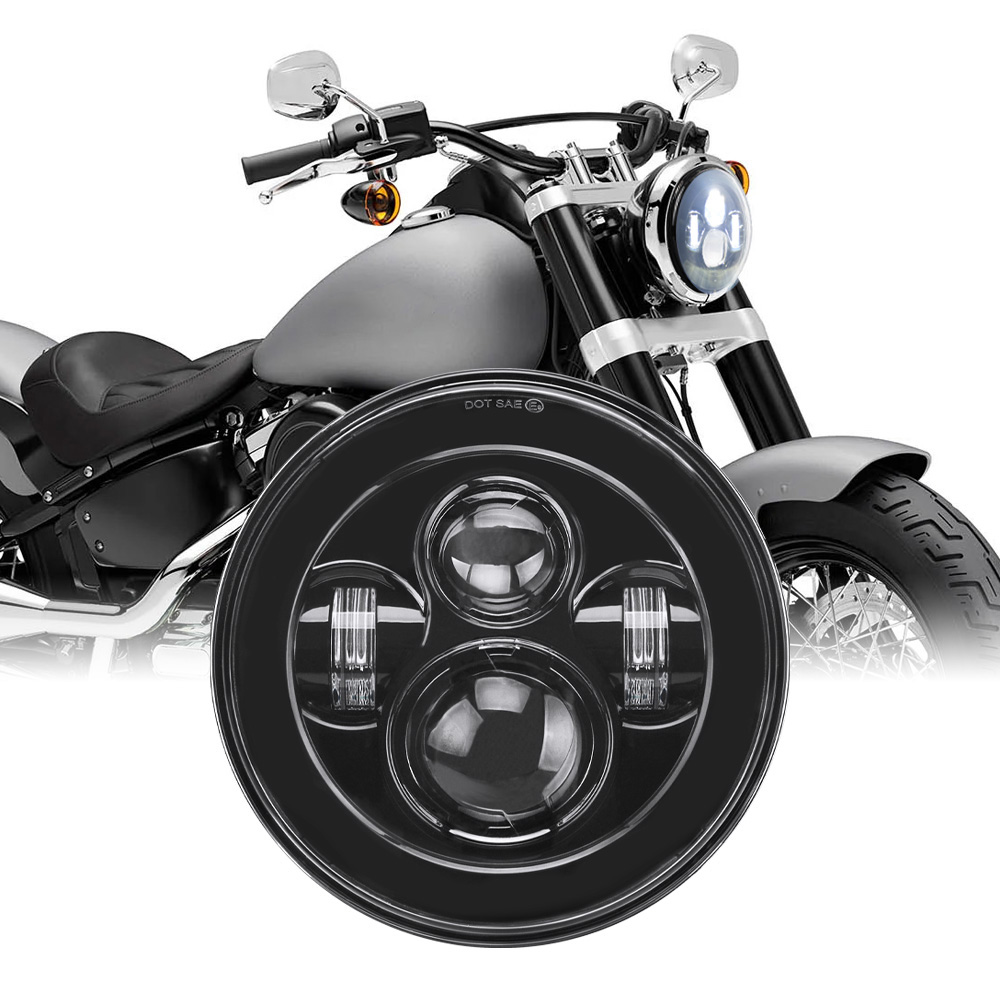 Phare LED universel de 7 pouce - Universal Motorcycle Led Headlight Projector avis et prix