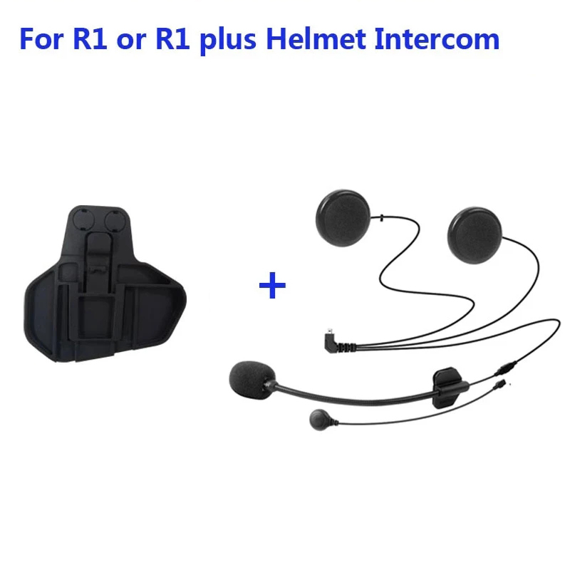 Full Face Motorcycle Helmet With Bluetooth - FreedConn – accessoires d'origine, Microphone dur/doux,