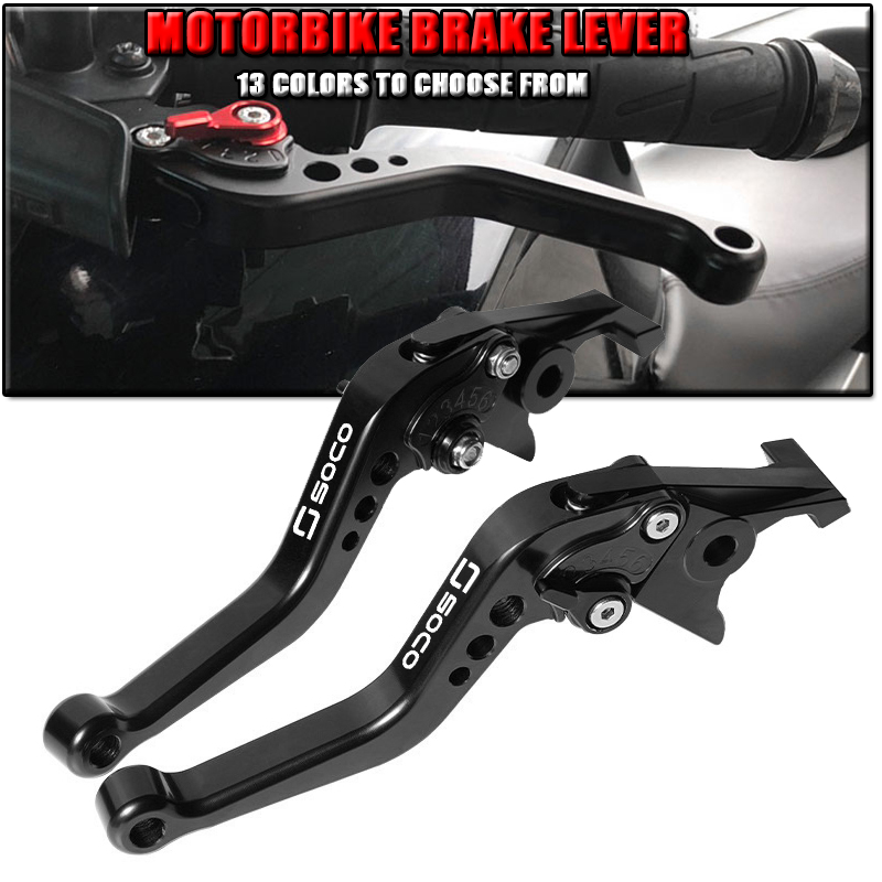 Levier de frein et d'embrayage - Cnc Aluminum Adjustable Brake Clutch Levers avis et prix