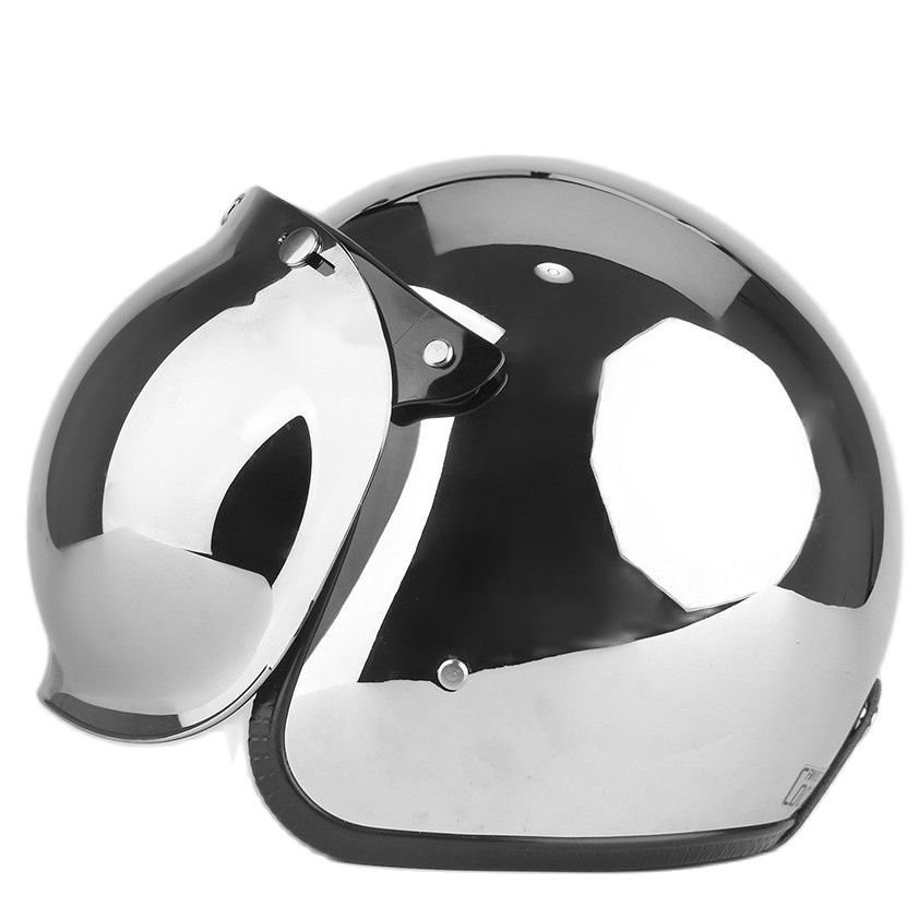 Casque de Moto avec visage ouv - Vintage Open Face Retro Helmet avis et prix