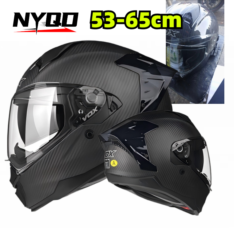 Casque de moto intégral en fib - Quick Release Buckle Motorcycle Helmet avis et prix