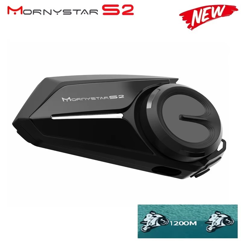 Mornystar-Oreillette Bluetooth - Universal Motorcycle Helmet Intercom Headset avis et prix