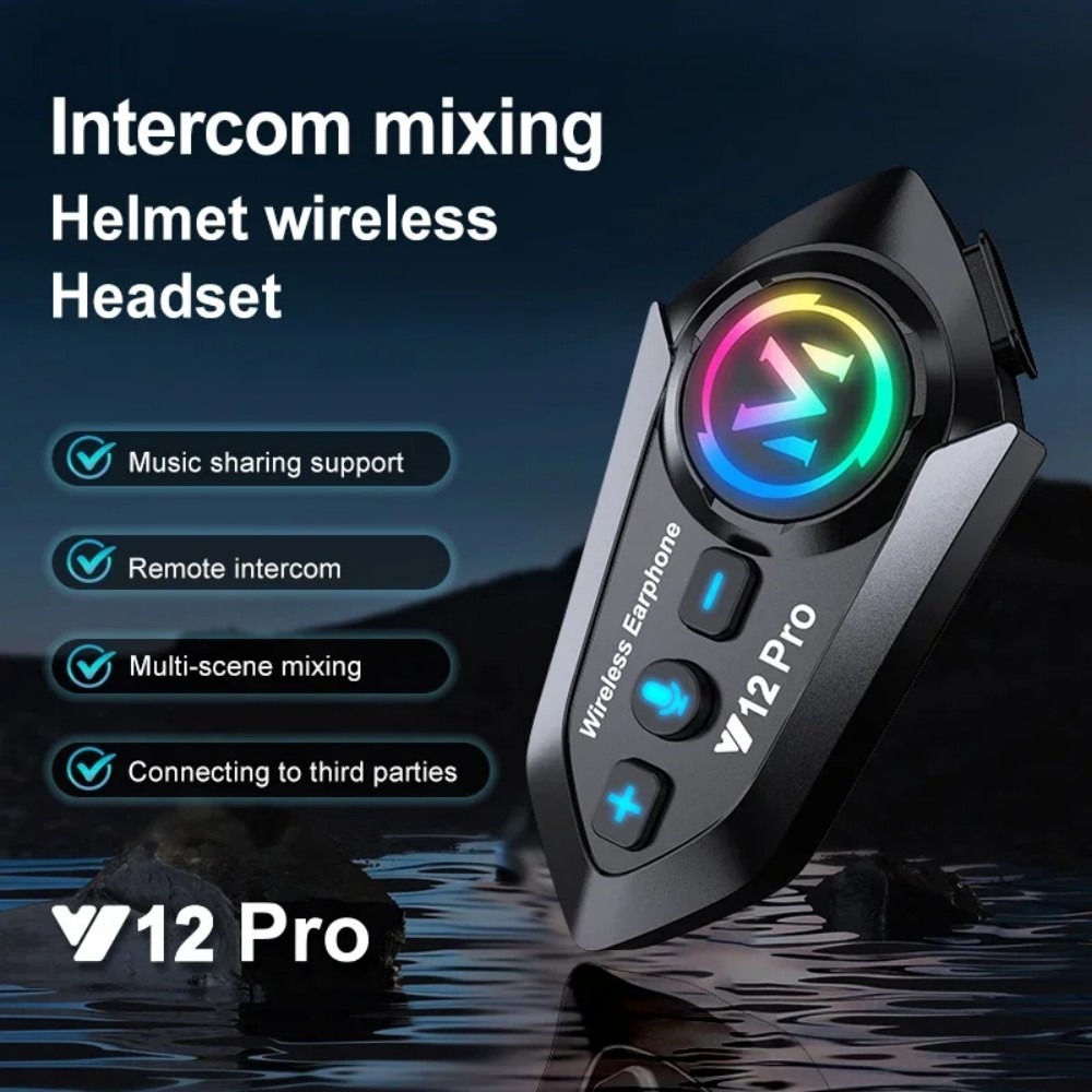 Casque intercom pour casque de - Universal Motorcycle Helmet Intercom Headset avis et prix