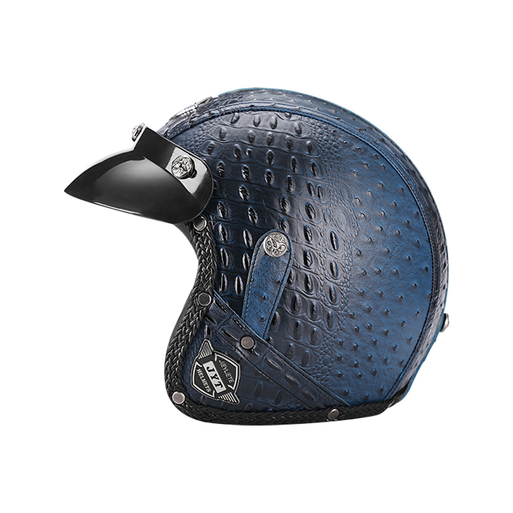 D'expériences de moto rétro à  - Vintage Open Face Retro Helmet avis et prix