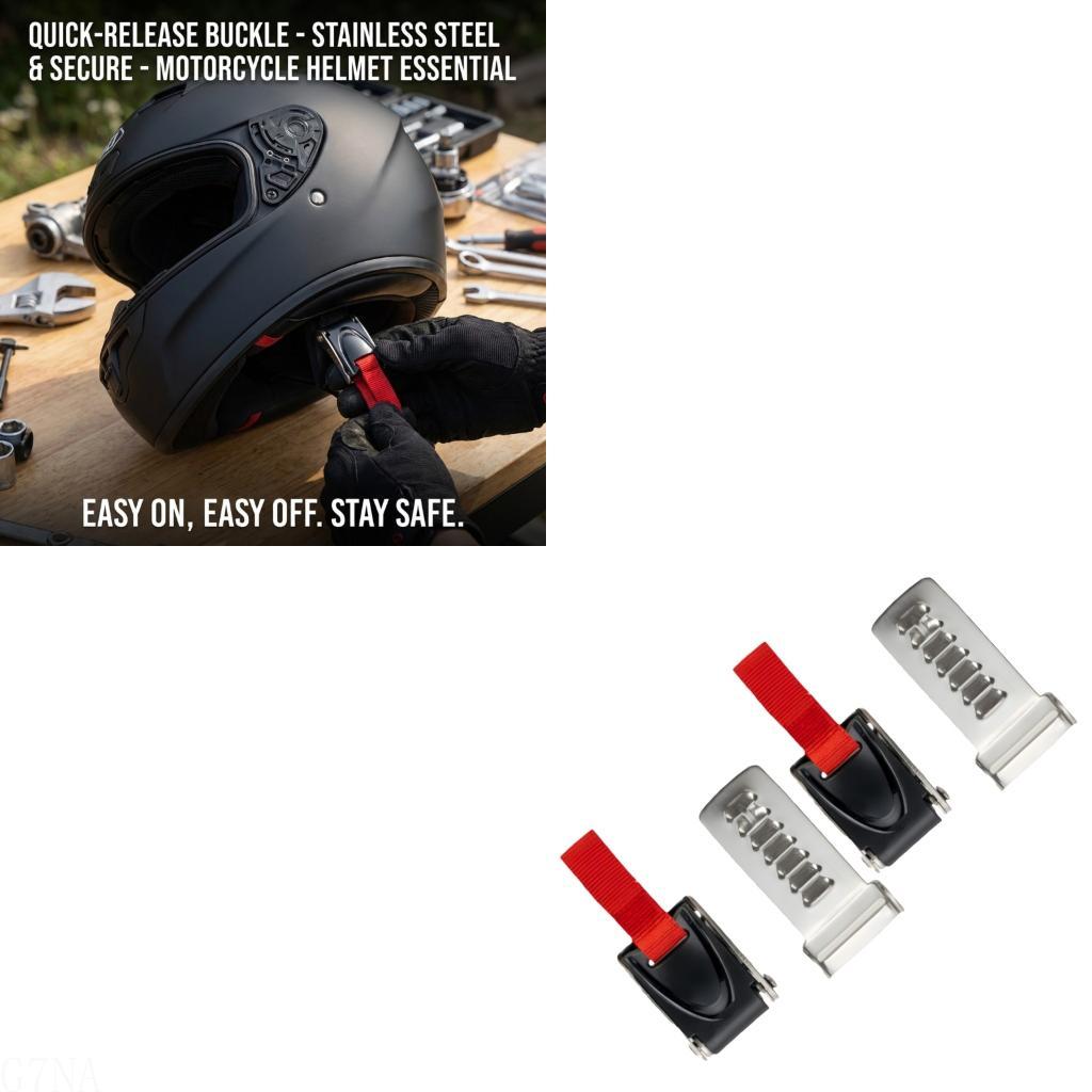 G7NA – casques ABS en acier in - Quick Release Buckle Motorcycle Helmet avis et prix