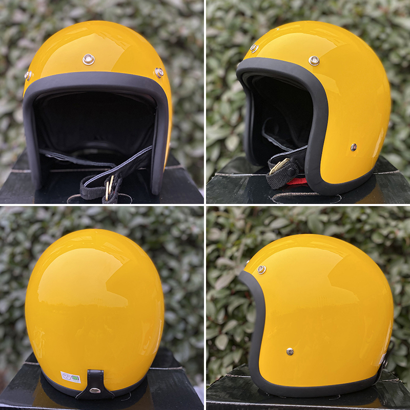 Casque de moto TT&COCASCOS Jet - Vintage Open Face Retro Helmet avis et prix