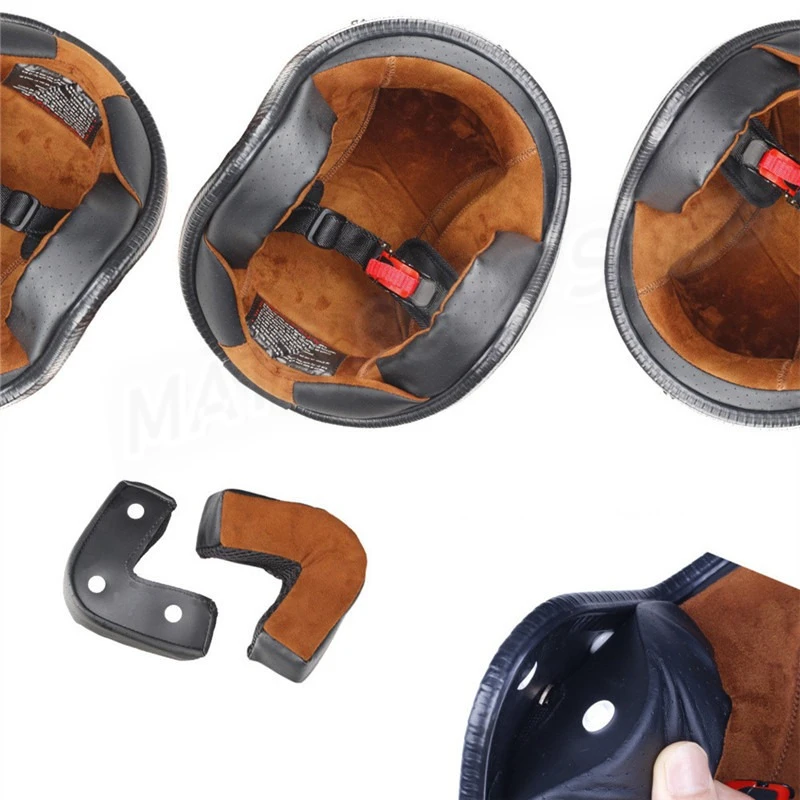 Casque de moto rétro à visière - Vintage Open Face Retro Helmet avis et prix