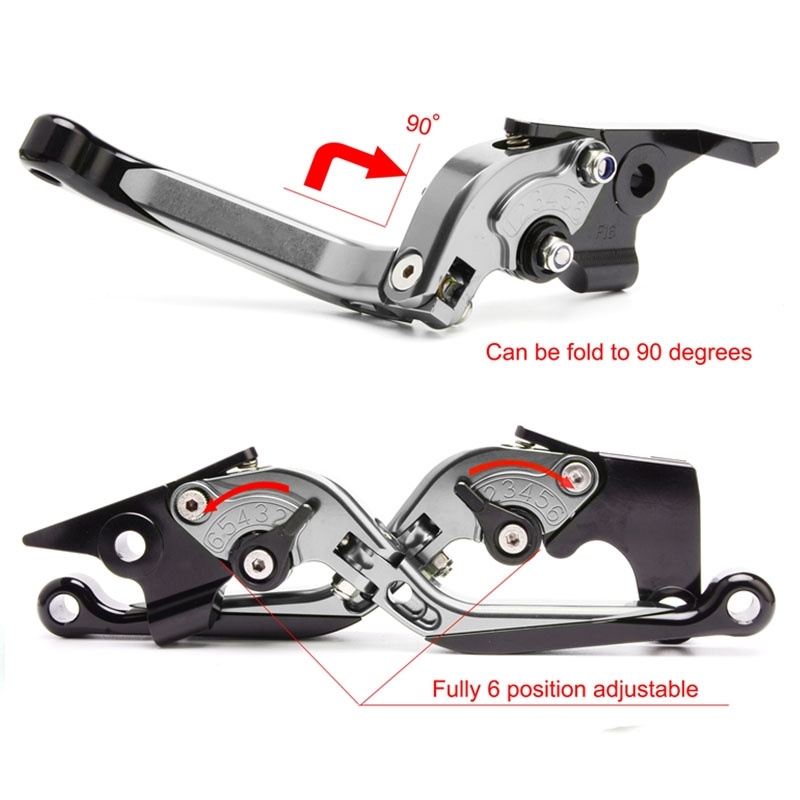 Ensemble de leviers de frein e - Cnc Aluminum Adjustable Brake Clutch Levers avis et prix