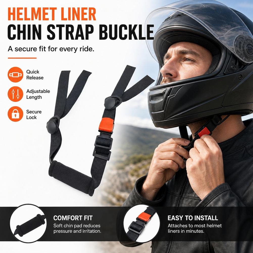 Sangle de menton universelle p - Quick Release Buckle Motorcycle Helmet avis et prix